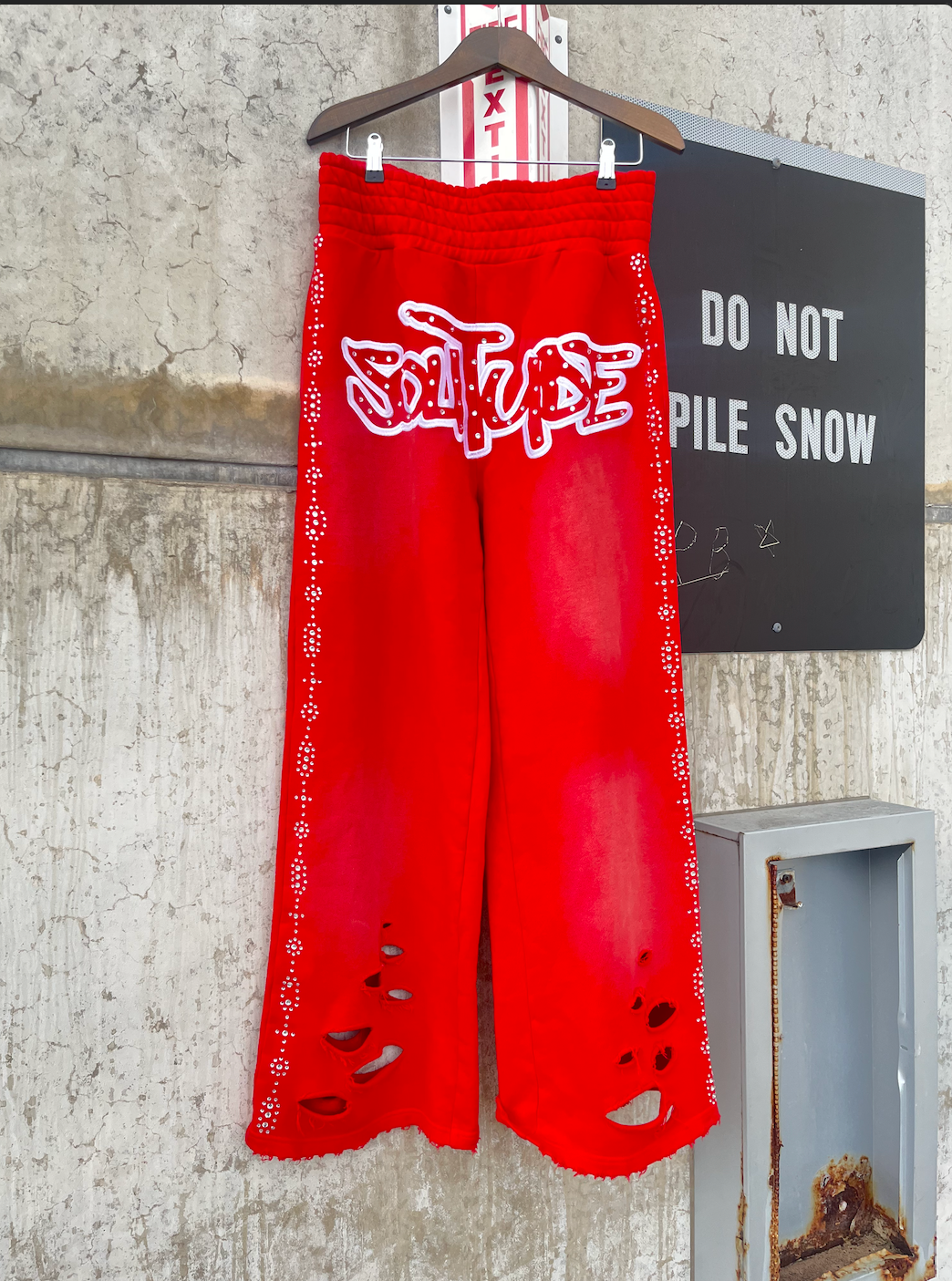 Rhinestone Sweatpants