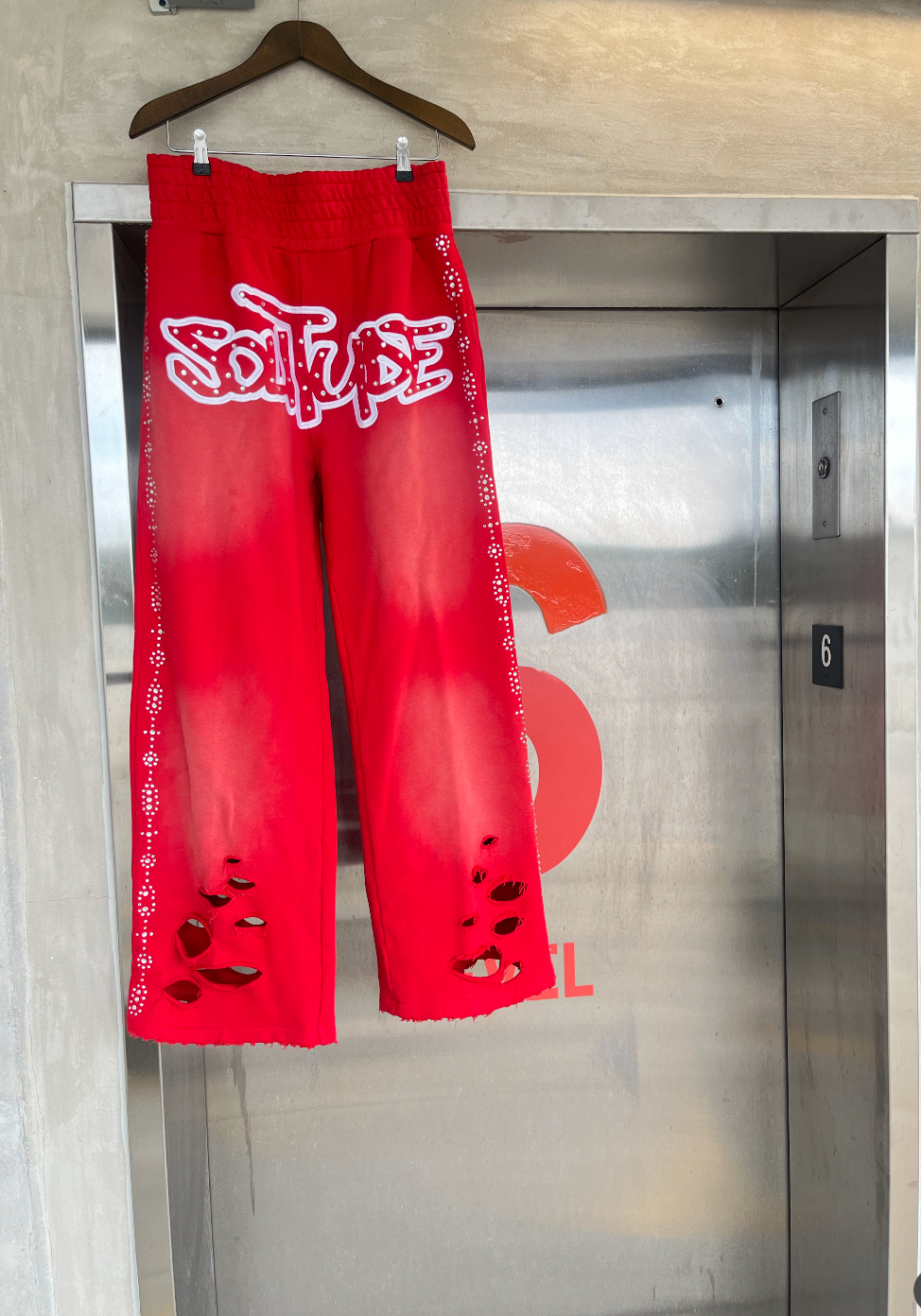 Rhinestone Sweatpants