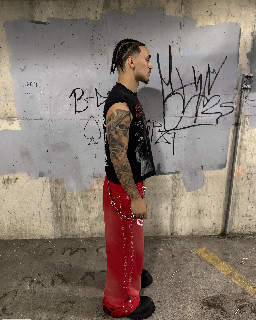 Rhinestone Sweatpants