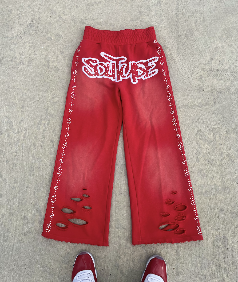 Rhinestone Sweatpants