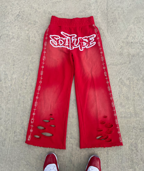 Rhinestone Sweatpants