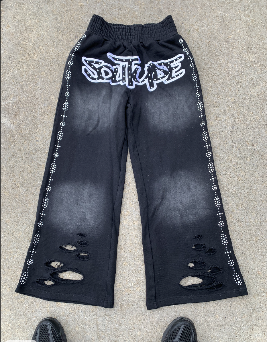 Rhinestone Sweatpants