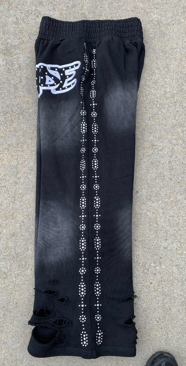 Rhinestone Sweatpants