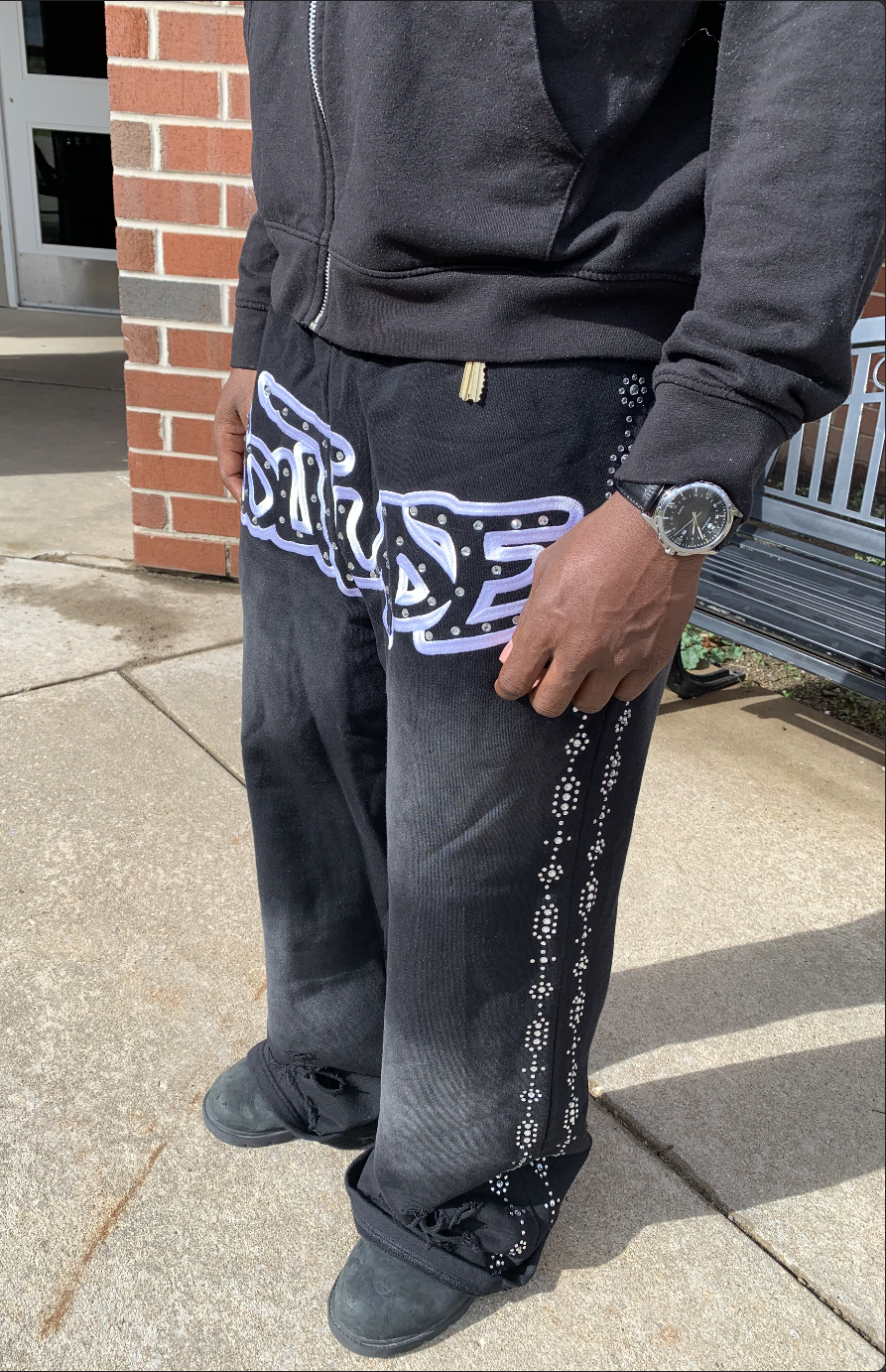 Rhinestone Sweatpants